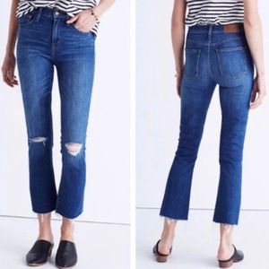 Madewell Demi boot jeans, hi-riser 27